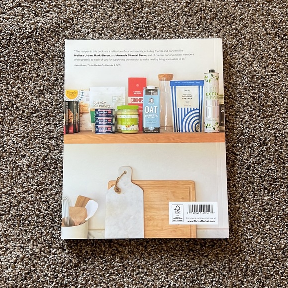 Thrive Market Healthy Living Recipes Cookbook Cook Book Cooking - Picture 2 of 2